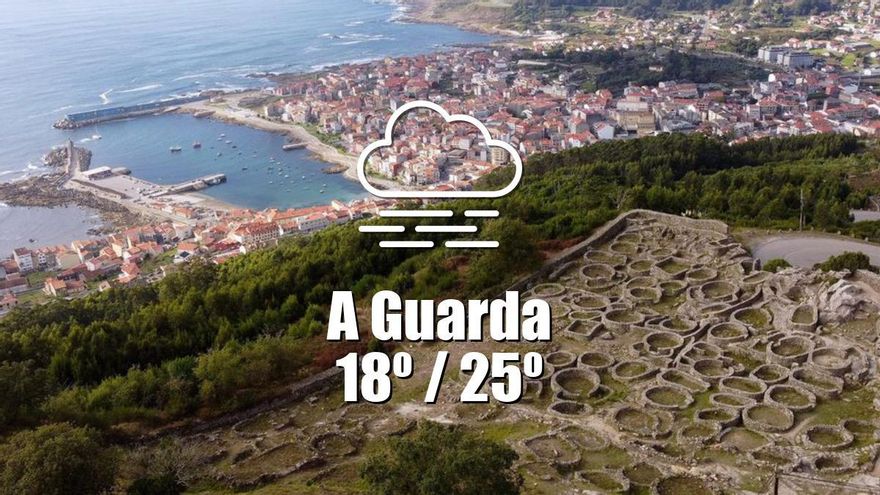 El tiempo en A Guarda: previsión meteorológica para hoy, miércoles 9 de julio