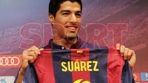 Presentación de Luis Suárez