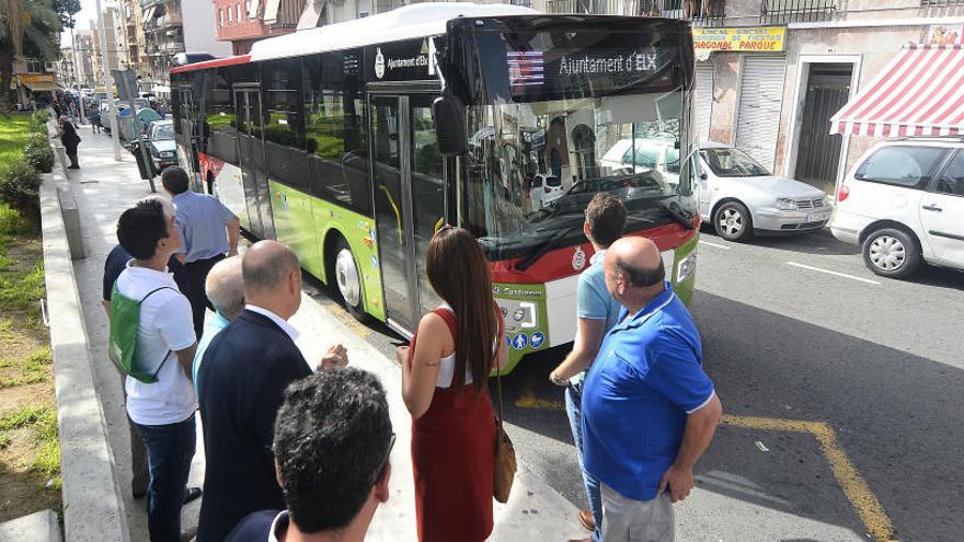 Elche estrena autobús para recortar las esperas en El Toscar y Carrús