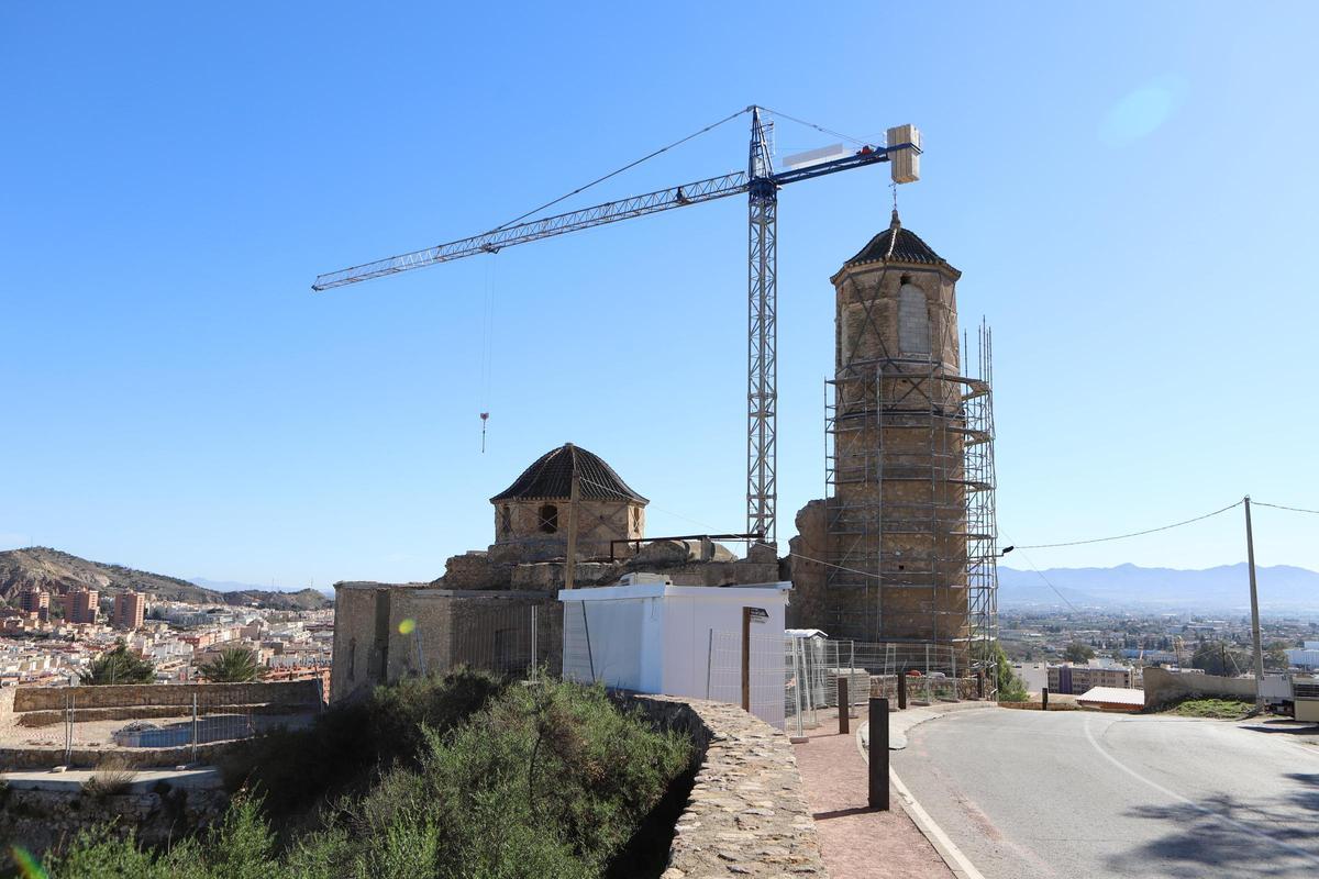 Estado actual de la antigual iglesia de San Juan.