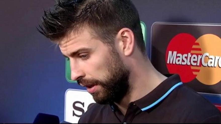 Piqué: &quot;Estamos en un bajón, hay que asumirlo y tirar adelante&quot;