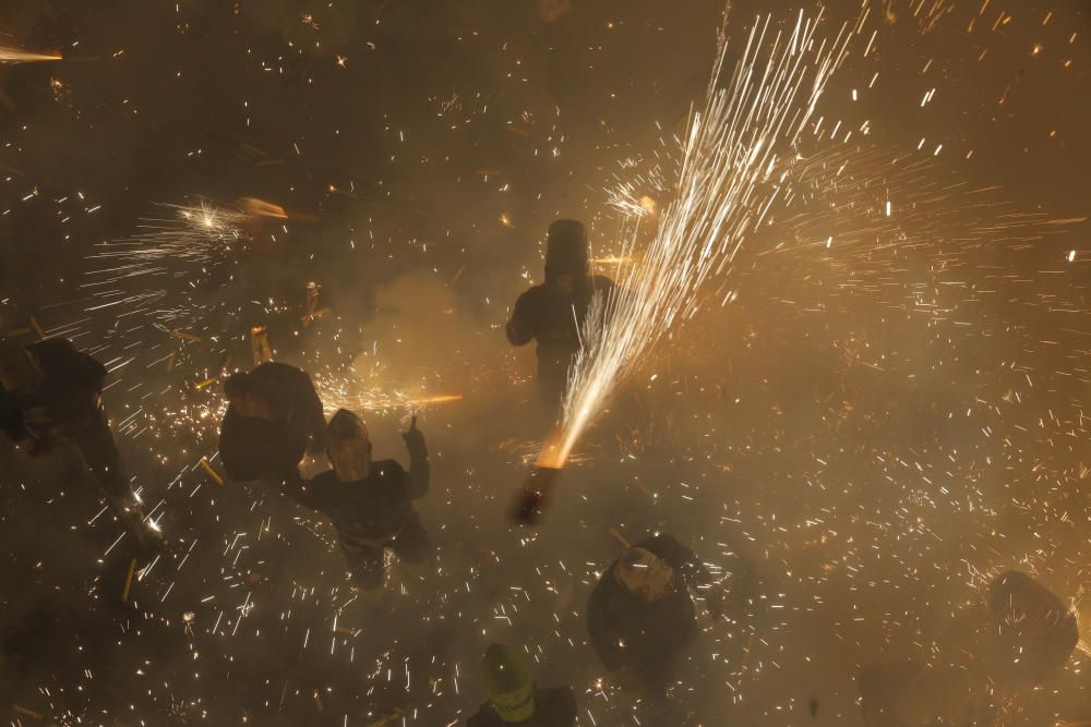 La Cordà de Paterna, en la que se disparan miles de cohetes.