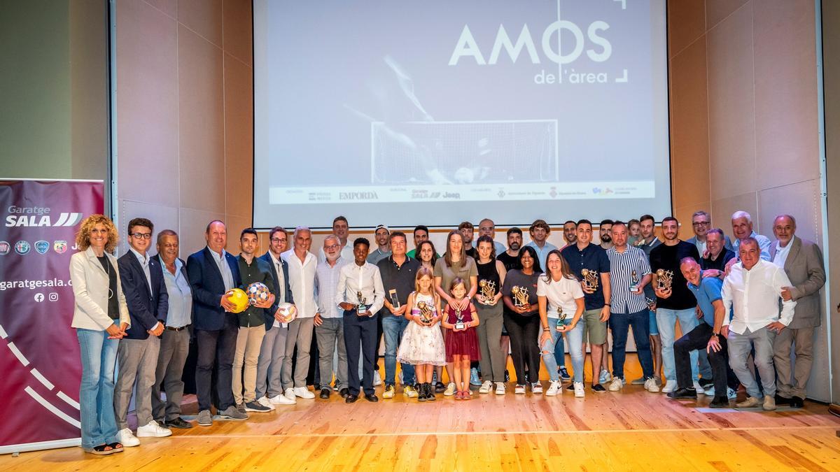 Els 23 futbolistes que han guanyat els Amos de l'Àrea 2023/24