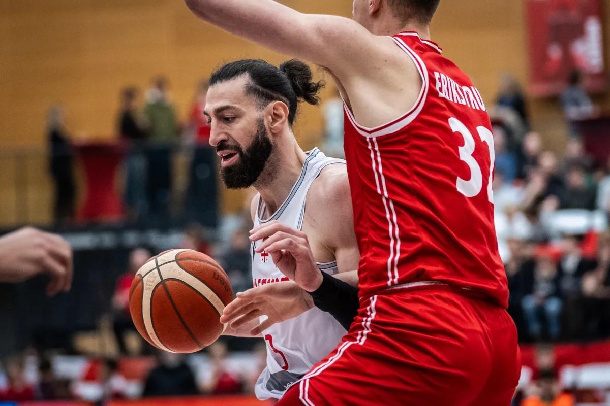 Shengelia fue el gran protagonista de la victoria de Georgia ante Dinamarca