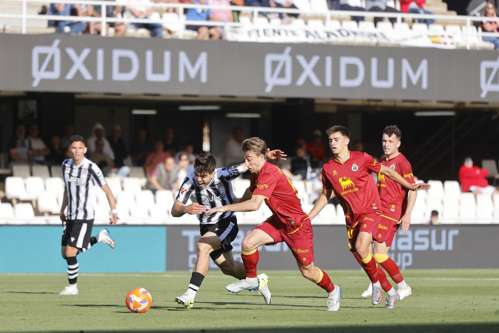 La victoria del FC Cartagena ante el Racing, en imágenes