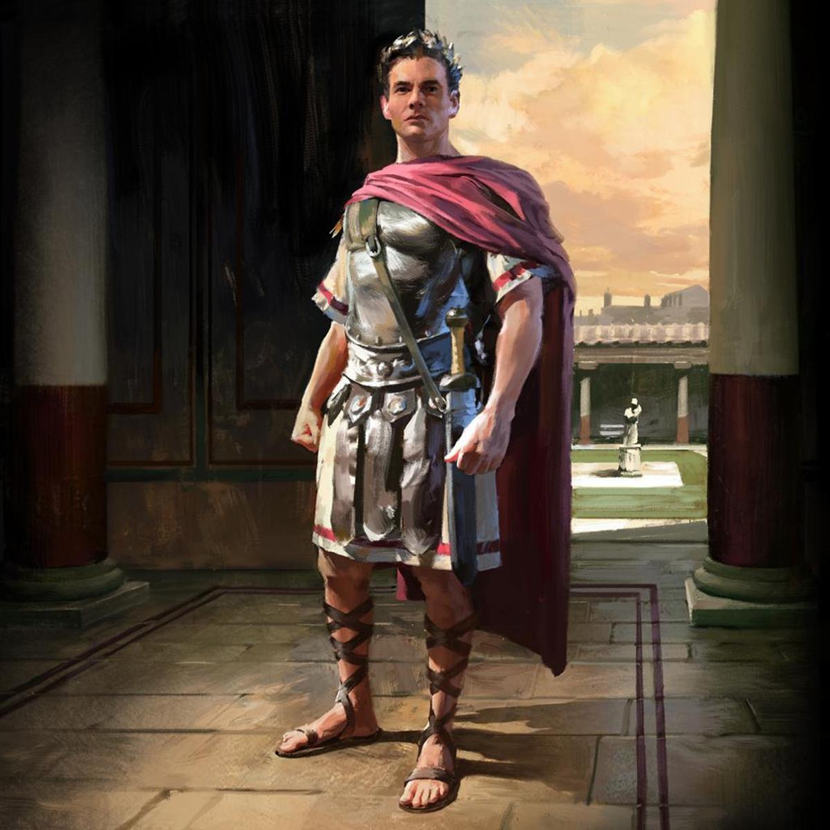Rómulo, en una recreación de Mohawk Games.
