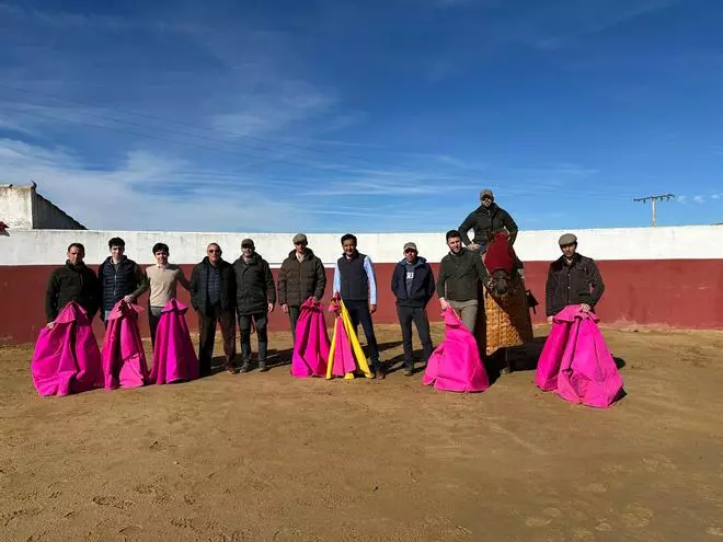 GALERÍA | Tentadero de vacas en la ganadería "El Valle Blanco" de Villalpando