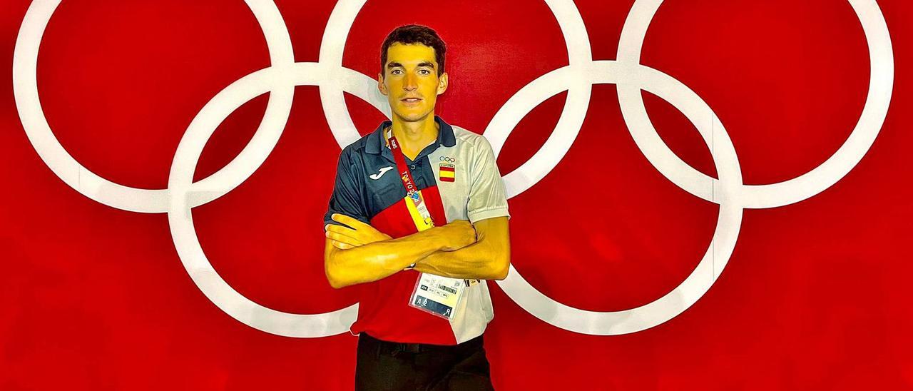 El atleta olímpico español Dani Mateo, tras su paso por los Juegos Olímpicos de Tokio, estará en el Santa Eulària Ibiza Marathon. | T.D.M.