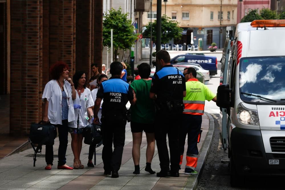 Alarma en Avilés por un incidente con un vecino