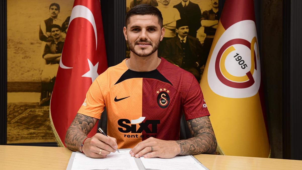 Mauro Icardi signed contract with Turkish soccer team Galatasaray