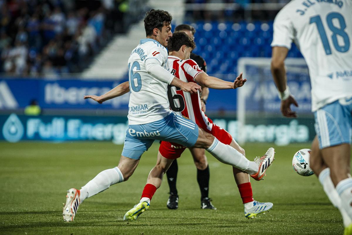 Así fue el partido entre el Sporting y el Zaragoza