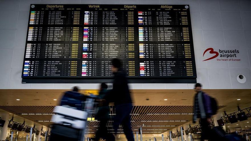 El avistamiento de un dron altera brevemente el tráfico aéreo en el aeropuerto de Bruselas