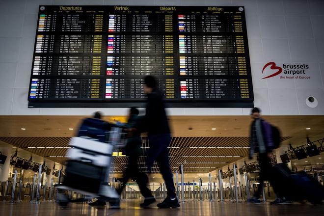 El avistamiento de un dron altera brevemente el tráfico aéreo en el aeropuerto de Bruselas