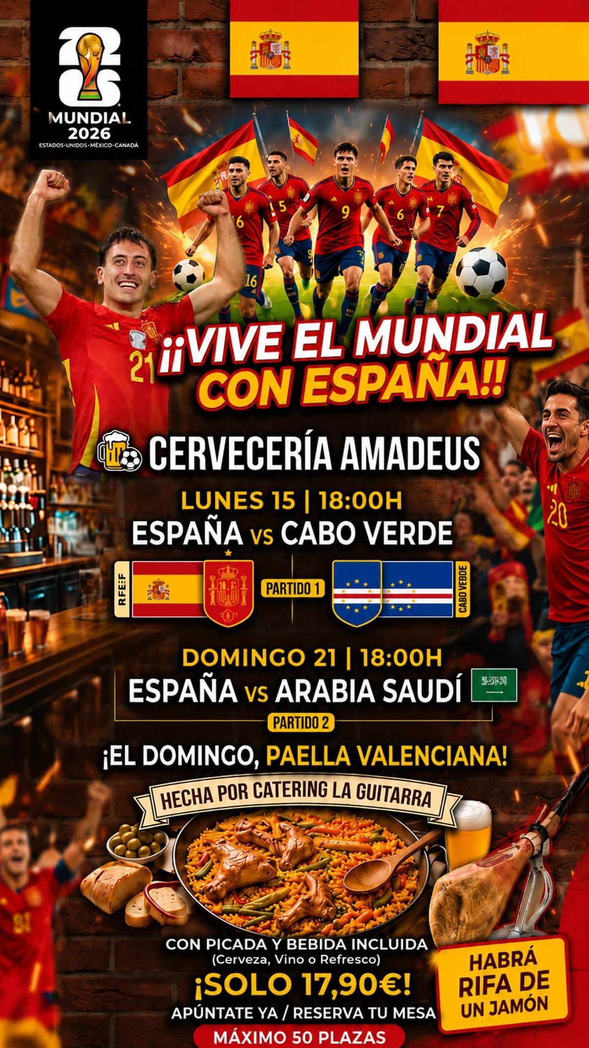 Cartel anunciado de la Cervecería Amadeus.