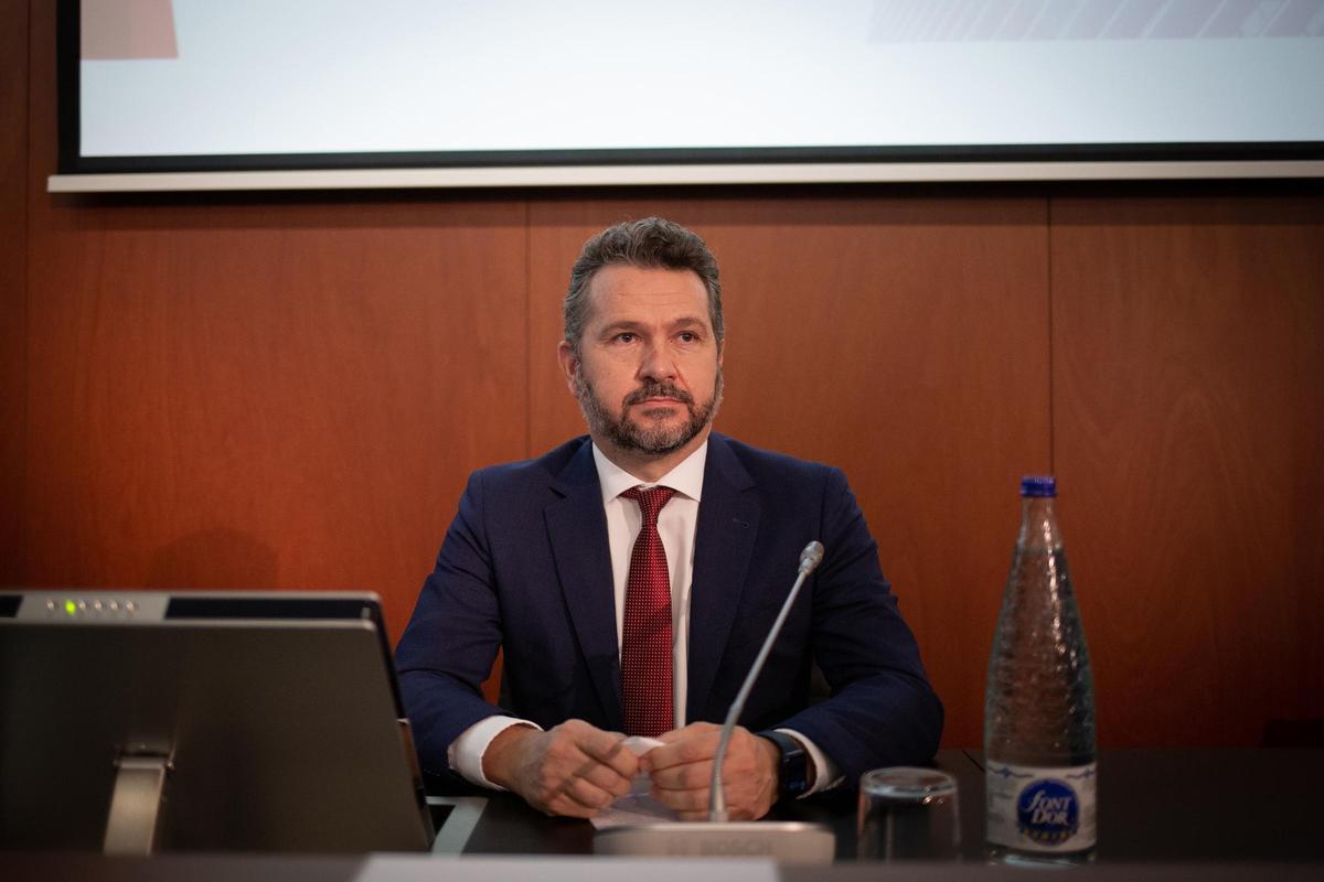 Archivo - El presidente de la Comisión Nacional del Mercado de Valores (CNMV), Rodrigo Buenaventura, interviene durante la inauguración telemática de la nueva delegación de la Comisión Nacional del Mercado de Valores (CMNV), a 28 de septiembre de 2021, en Archivo - El presidente de la Comisión Nacional del Mercado de Valores (CNMV), Rodrigo Buenaventura, interviene durante la inauguración telemática de la nueva delegación de la Comisión Nacional del Mercado de Valores (CMNV), a 28 de septiembre de 2021, en