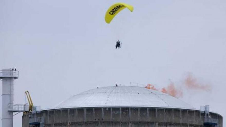 Greenpeace 'desafía' a la energía nuclear