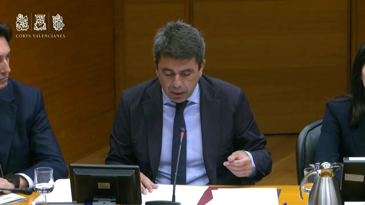 Mazón: Nadie ha dado más explicaciones ni asumido más responsabilidades por la dana que yo