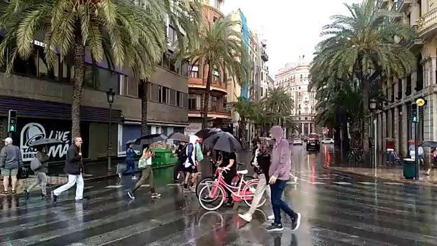 Tormenta en València