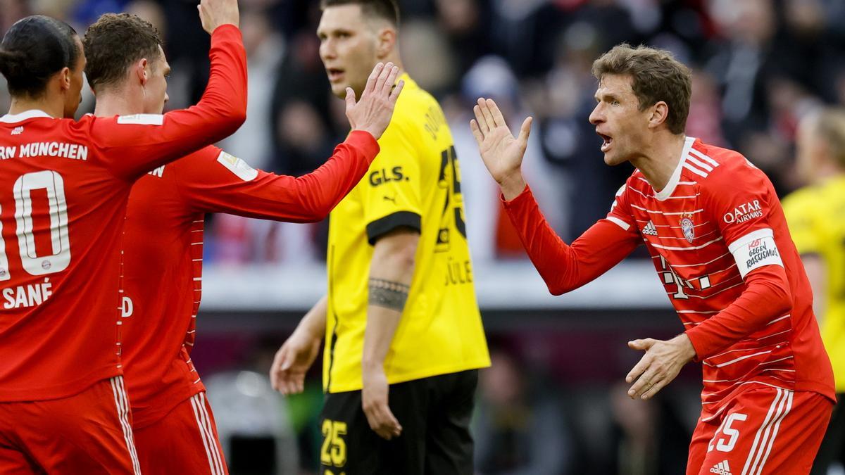 4-2. Muller devuelve el liderato al Bayern en el debut de Tuchel