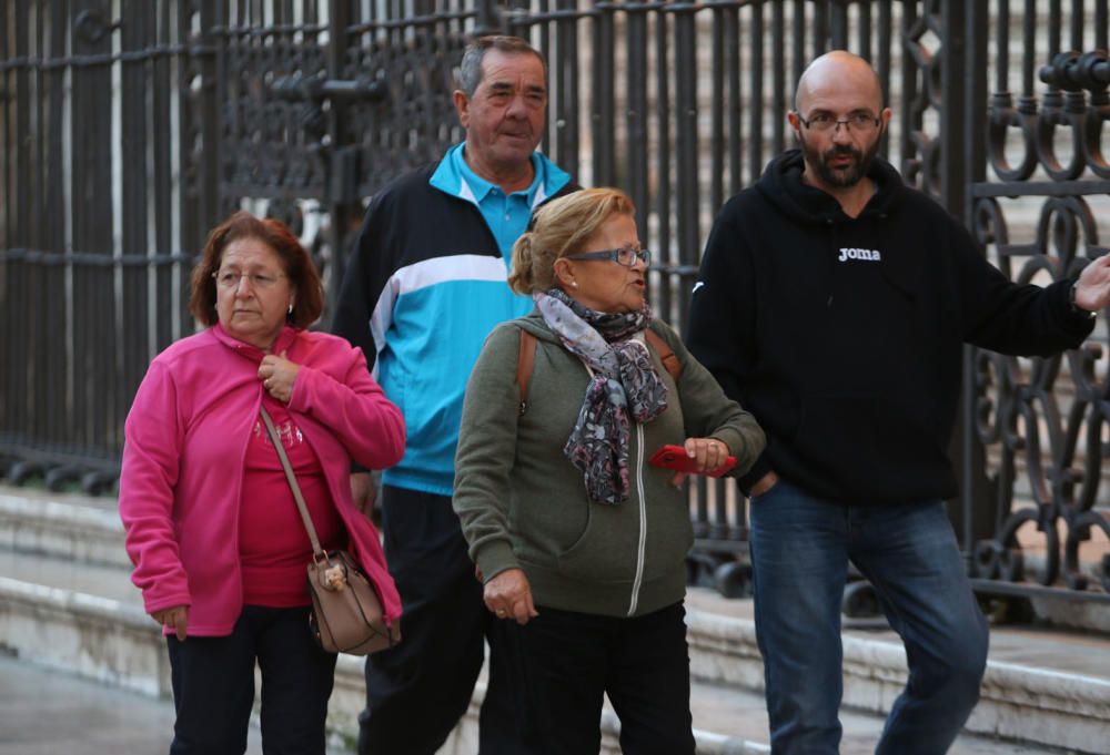 Bajada de temperaturas generalizada que se deja sentir en las calles de Málaga, aunque sin riesgo de precipitaciones