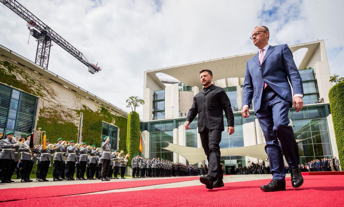 Alemanya i Ucraïna acorden fabricar junts armes de llarg abast Alemanya i Ucraïna acorden fabricar junts armes de llarg abast