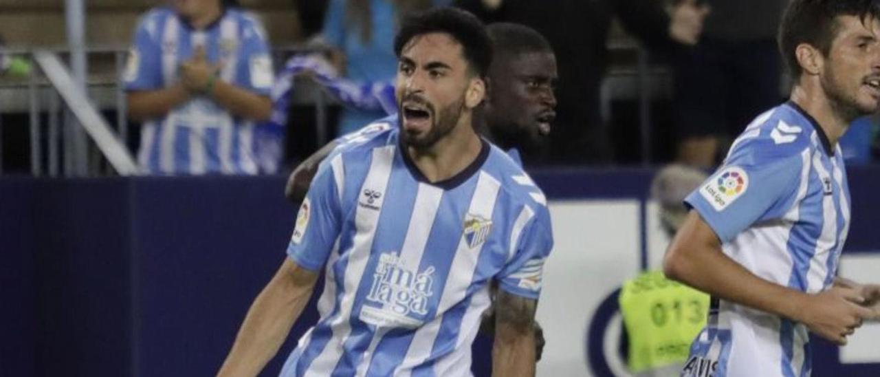 Juande había sido en los últimos partidos uno de los mejores jugadores del Málaga CF. | LALIGA