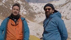 J. A. Bayona en el rodaje de ’La sociedad de la nieve’, que estrenará en Netflix este año. 