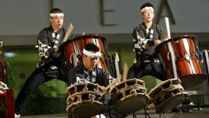 Barcelona Taiko, uno de los grupos que actúan este fin de semana en Barcelona.