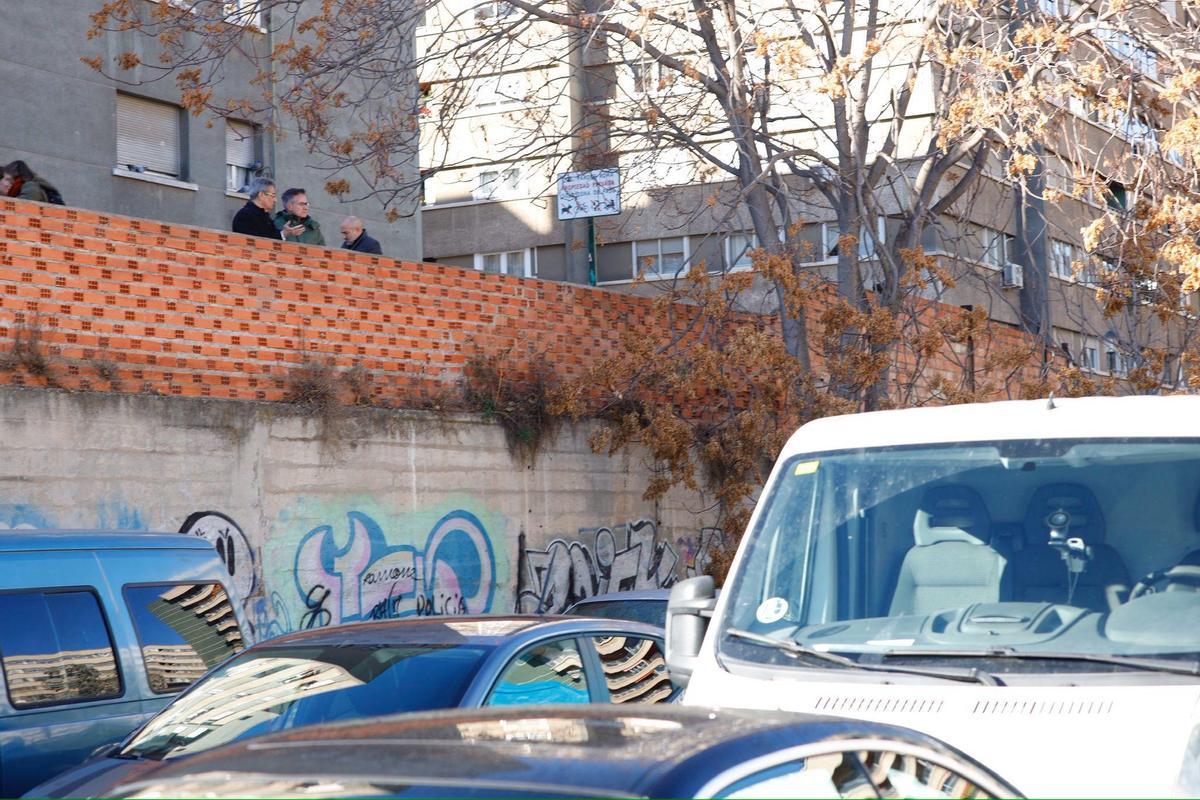 El Ayuntamiento de Zaragoza ultima la adecuación de 150 plazas de aparcamiento en un solar municipal junto a la calle de San Pedro Arbués