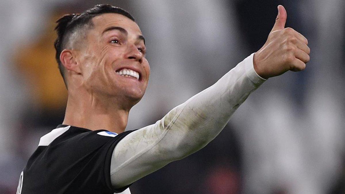 Cristiano Ronaldo, en uno de sus últimos partidos con la Juventus