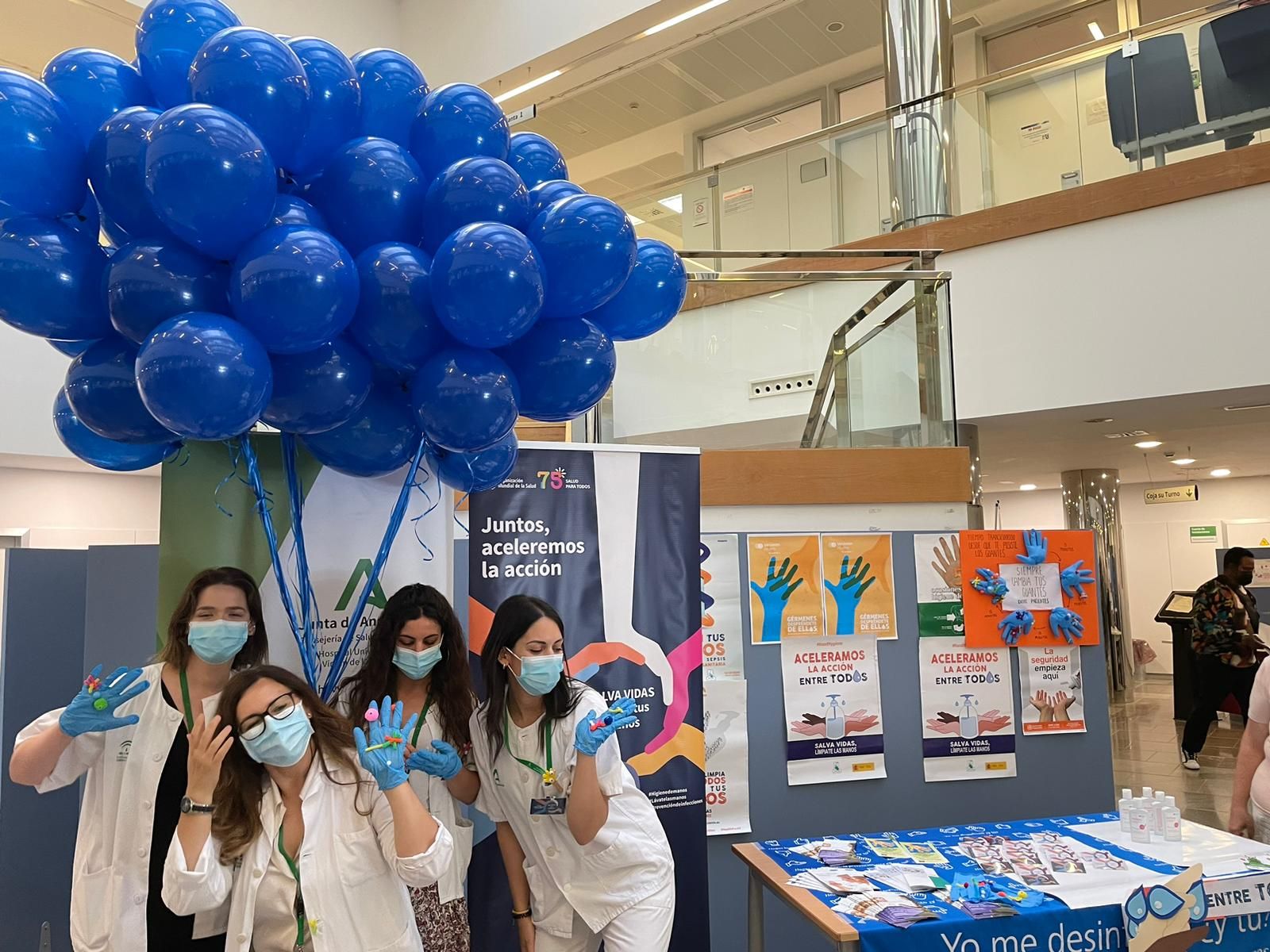 El Hospital Clínico celebra el Día Mundial de la Higiene de Manos