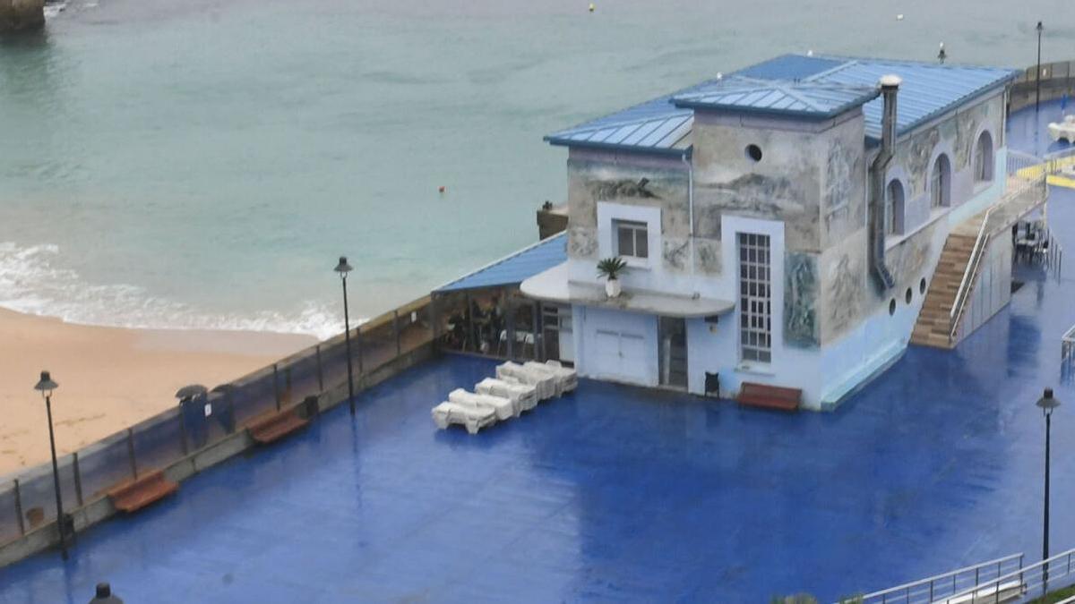 Parte de las instalaciones del Club del Mar.