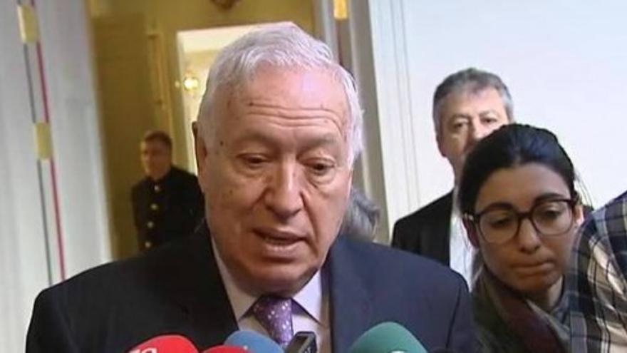 Margallo alerta a los aliados de un Gobierno con Podemos