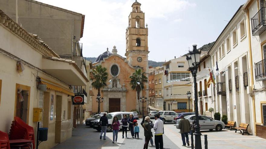 El casco urbano de Cortes de Pallás, en imagen de archivo.