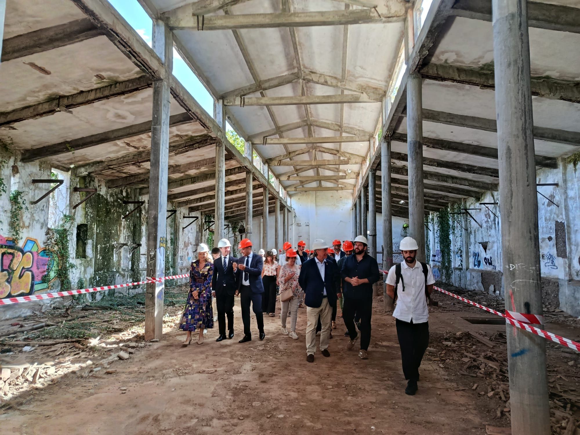 Las imágenes de la colocación de la primera piedra de Can Morató