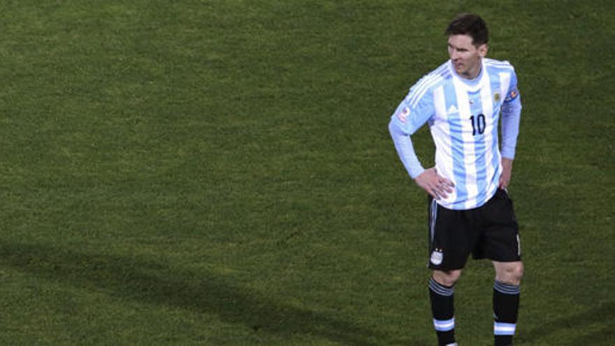 Argentina cayó contra Chile en las dos últimas Copas América.