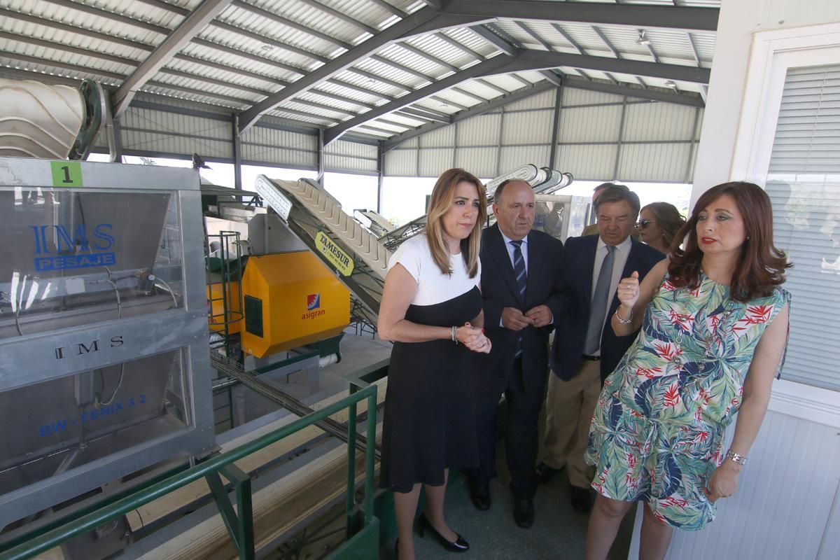 Susana Díaz de visita en Luque