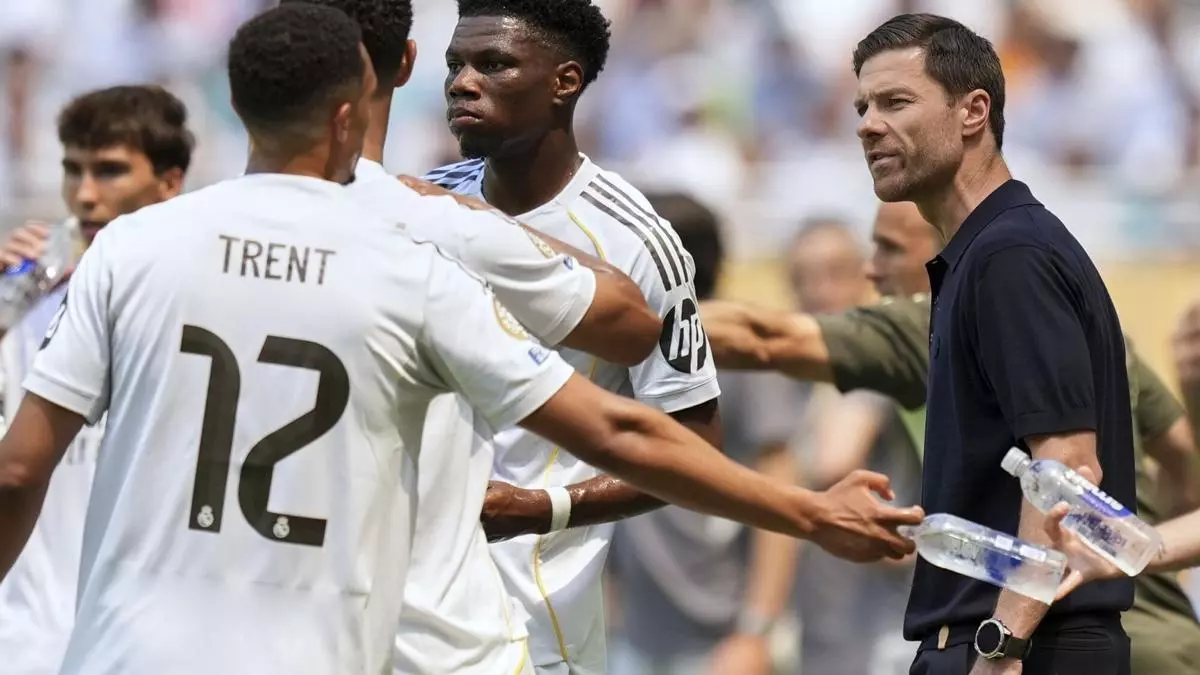 Arranca la segunda parte con el Madrid a punto de marcar el segundo