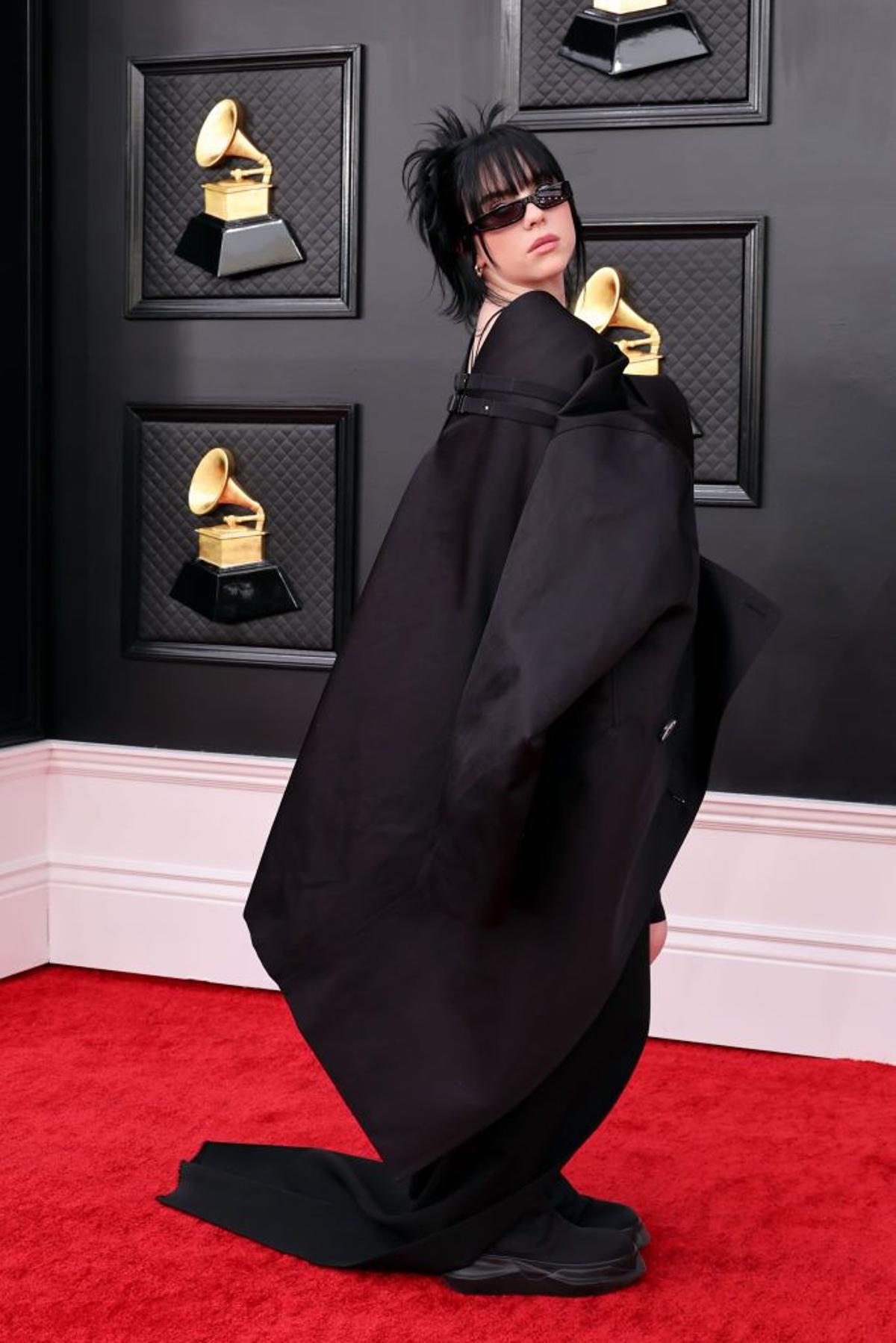 Billie Eilish en los Grammy 2022