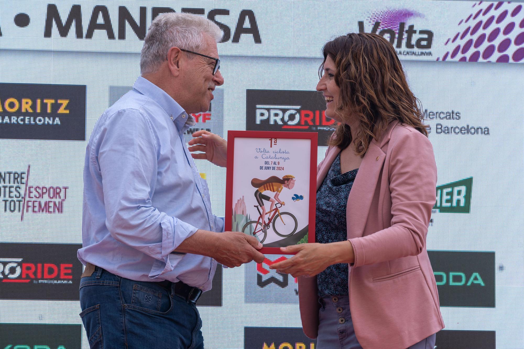 Les millors fotos de la primera etapa de la Volta a Catalunya femenina 
