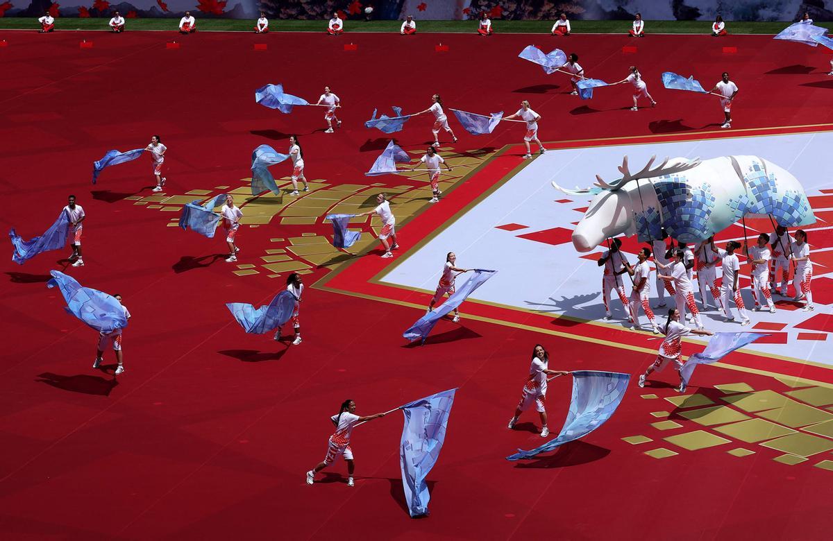 La ceremonia inaugural del Mundial 2026 en Canadá, en imágenes