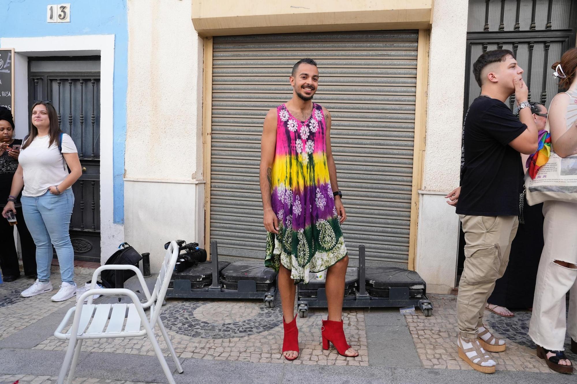 Carrera de tacones de la fiesta de Los Palomos 2024