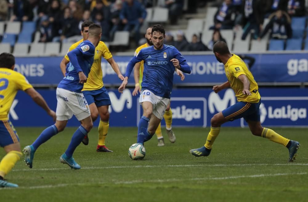 Real Oviedo- Cádiz, en imágenes