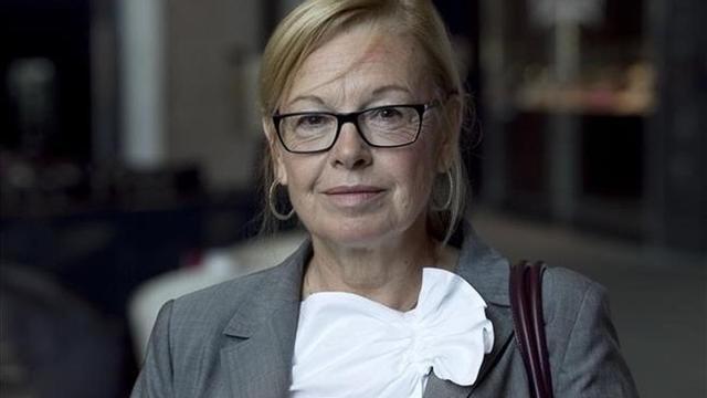 La exeuroparlamentaria del PSC, Maria Badia, en un primera plana de EL PERIÓDICO en el 2012.