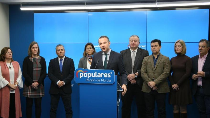 Joaquín Segado, en rueda prensa.