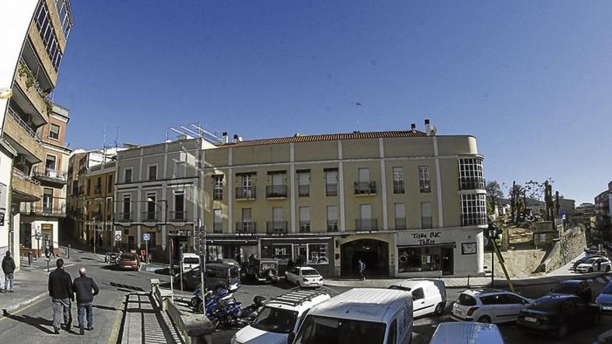 El &#039;boom&#039; de la plaza Marrón de Cáceres