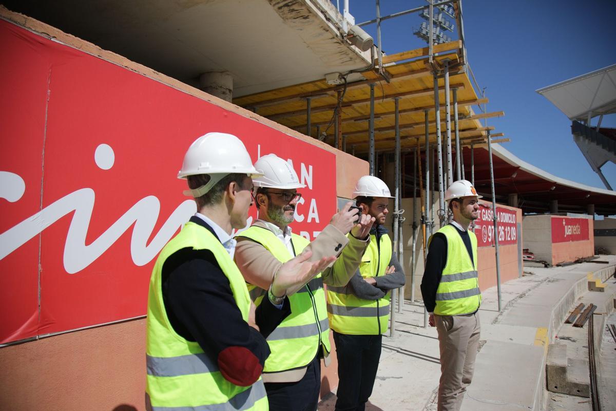 FOTOS | Así avanzan las obras de Son Moix - Diario de Mallorca