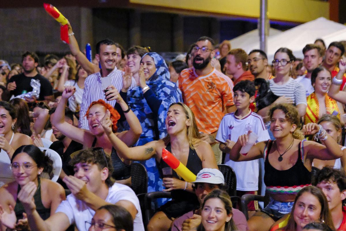 Partido Francia # España de semifinales del Mundial de fútbol
