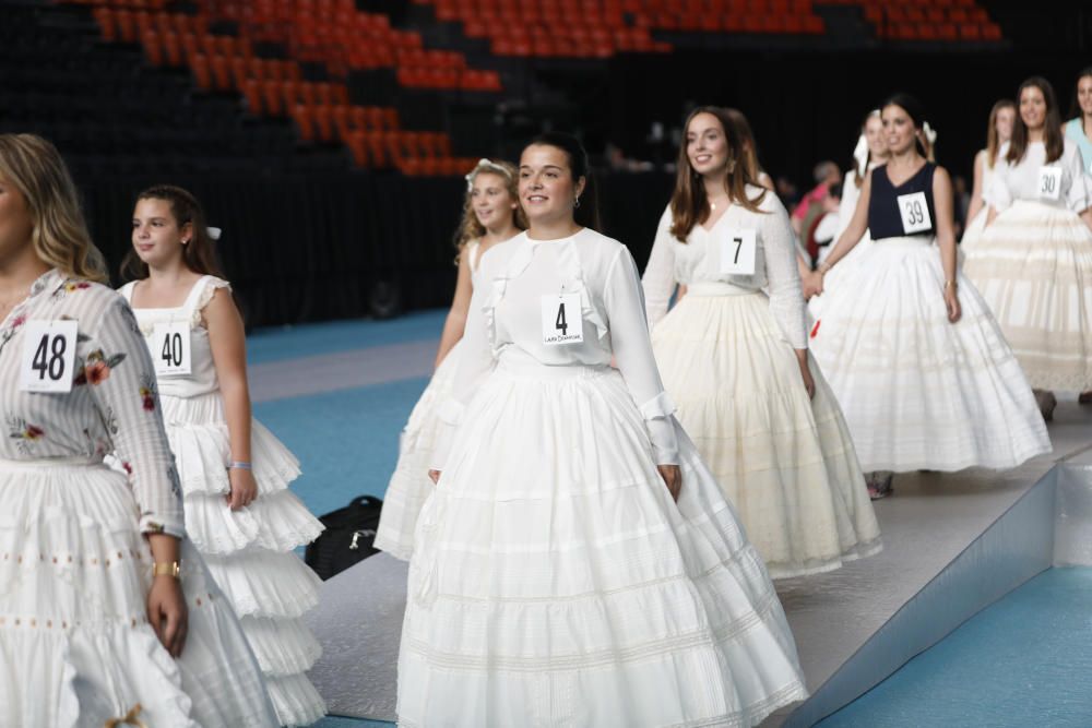 Ensayo de las candidatas a fallera mayor 2019 en la Fonteta