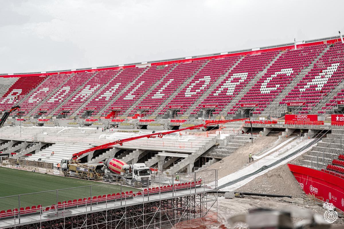 RCD Mallorca: Las obras del estadio de Son Moix avanzan a buen ritmo